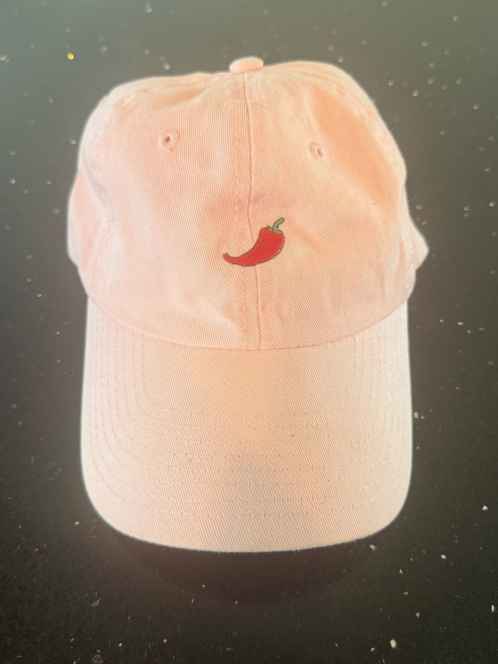 Pink Red Chili Pepper Hat